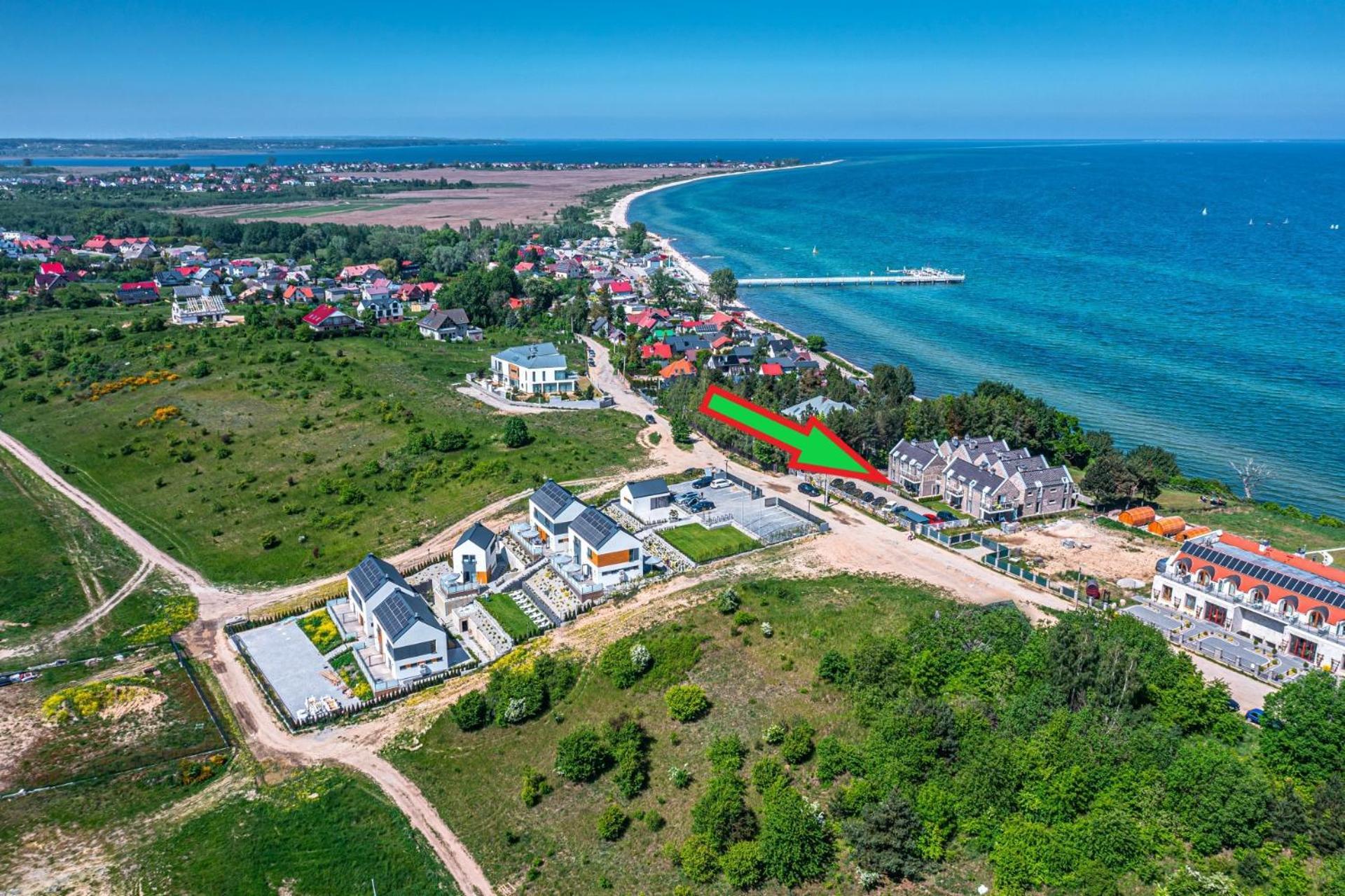 Klif W Mechelinkach Apartment Мехелинки Екстериор снимка